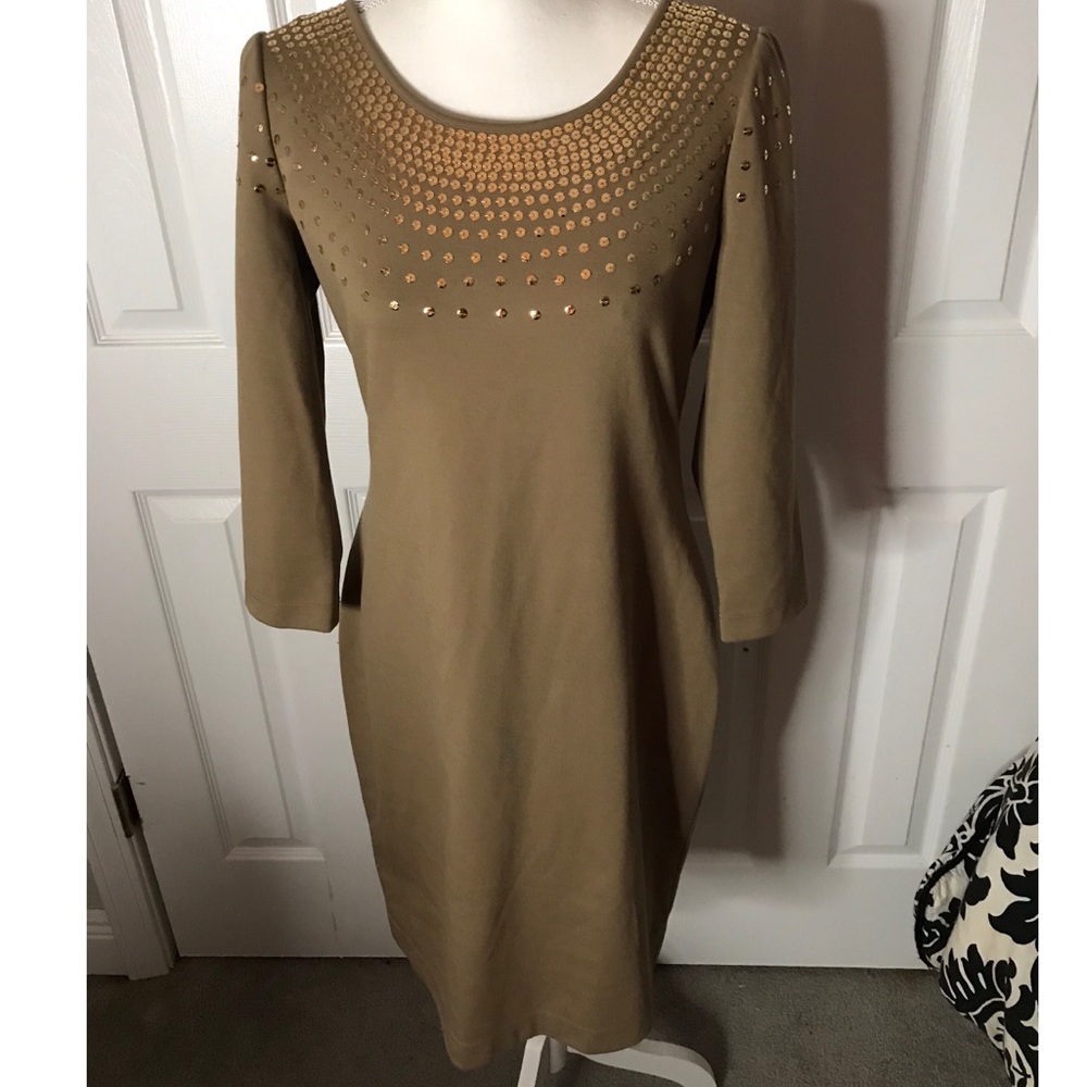 BROWN AND GOLD SEQUIN DRESS ⭐️